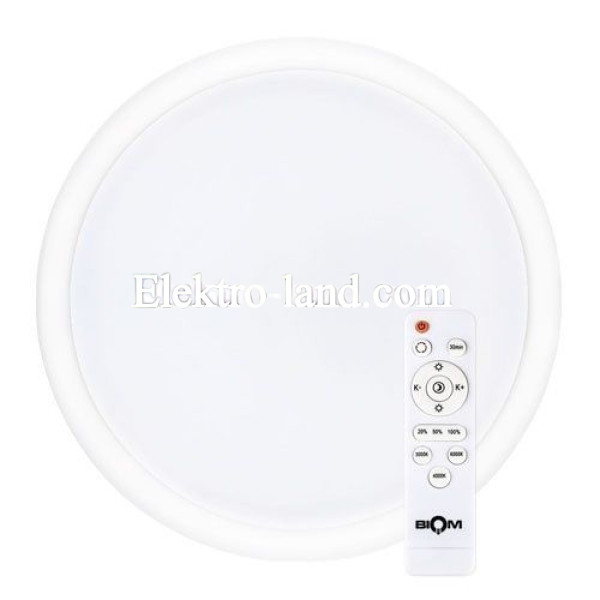 Светильник светодиодный Biom SMART SML-R06-80 3000-6000K 80 Вт с д/у