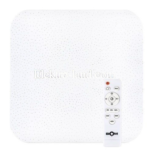 Светильник светодиодный Biom SMART SML-S01-50 3000-6000K 50 Вт с д/у