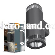 LED Светильник архитектурный IP54 VIDEX AR071G под две сменные лампы GU10 серый