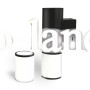 Светильник архитектурный герметичный IP54 VIDEX под  две сменные лампы GU 10 VL-AR092B черный