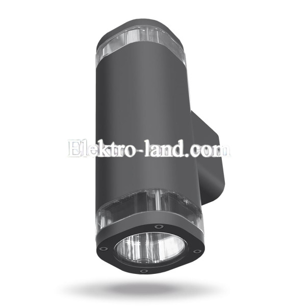 LED Светильник архитектурный IP54 VIDEX AR071G под две сменные лампы GU10 серый