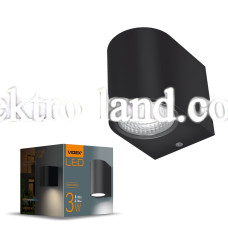 Светильник архитектурный герметичный AR031 IP54 VIDEX 3W 2700K черный 