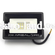 Светодиодный прожектор с датчиком движения AREAL 20W PR-20 6200К 220V IP65