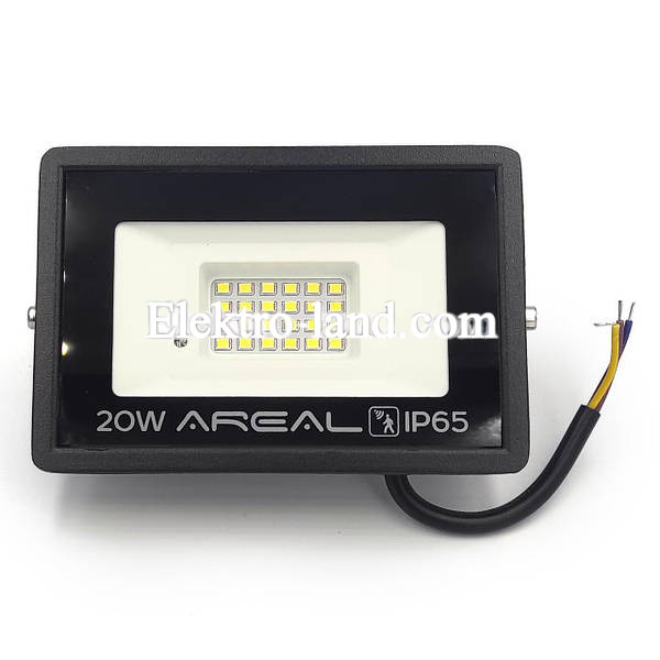 Светодиодный прожектор с датчиком движения AREAL 20W PR-20 6200К 220V IP65