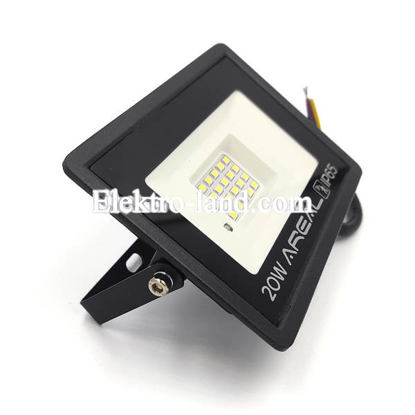 Светодиодный прожектор с датчиком движения AREAL 20W PR-20 6200К 220V IP65