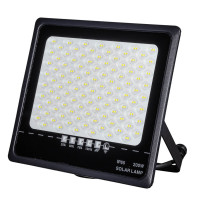 LED прожектор на солнечной батарее с пультом 200W белый холодный (6500K) IP65 AVT-1 SUN
