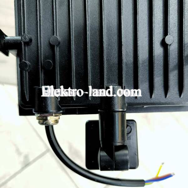 Прожектор LED Lemanso 50w 6500K IP65 3000LM 175-265V с датчиком движения черный LMPS58