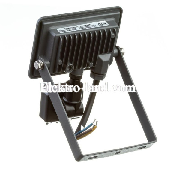  Светодиодный прожектор AVT 10W-6000K SENSOR с датчиком движения
