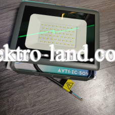 Прожектор светодиодный LED AVT1-IC 50W 6000K 5000 Lm