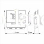 Светодиодный прожектор TITANUM 10W TLF106 10W 6000K IP65 800Lm