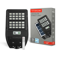 Светодиодный прожектор солнечный IP54 TITANUM 700Lm 5000K Сенсорный