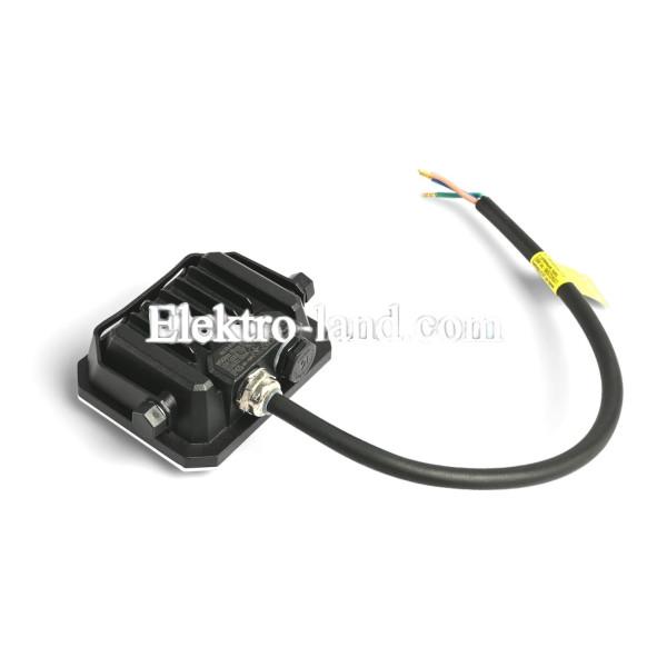 Светодиодный прожектор VIDEX F3 10W 5000K 220V черный (VLE-F3-0105B)