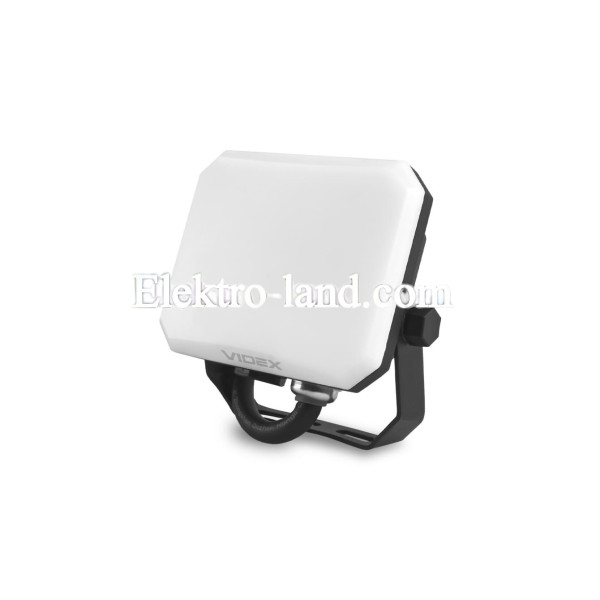 Светодиодный прожектор VIDEX F3 10W 5000K 220V черный (VLE-F3-0105B)