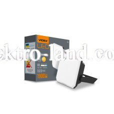 Светодиодный прожектор VIDEX F3 20W 5000K 220V черный (VLE-F3-0205B)