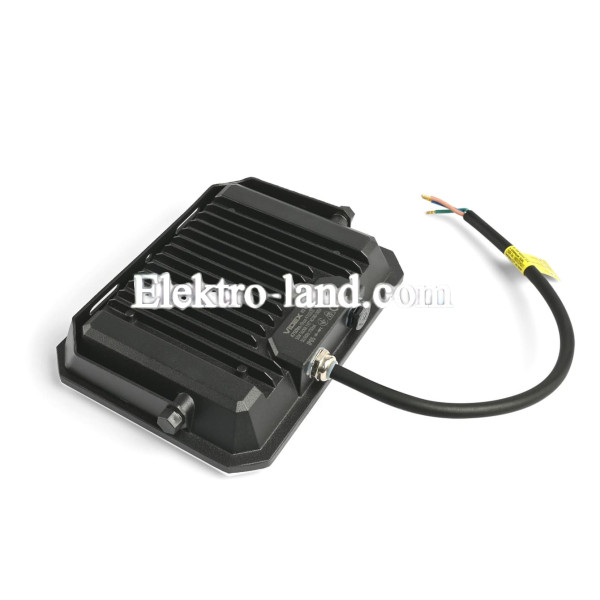 Светодиодный прожектор VIDEX F3 50W 5000K 220V черный (VLE-F3-0505B)
