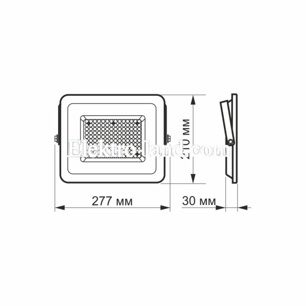 Светодиодный прожектор VIDEX F2e 100W 5000K 10000Lm белый (VL-F2e-1005W)