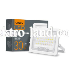 Светодиодный прожектор VIDEX F2e 30W 5000K 3000Lm белый (VL-F2e-305W)