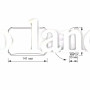 Светодиодный прожектор VIDEX F3 30W 5000K 220V черный (VLE-F3-0305B)