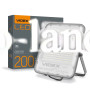 Светодиодный прожектор VIDEX 200W  220V 26000Lm (VL-F2-2005G) серый
