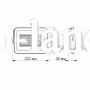 Светодиодный прожектор VIDEX F2e 50W 5000K 5000Lm белый (VL-F2e-505W)