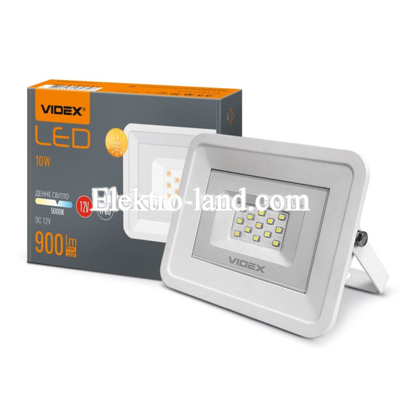Светодиодный прожектор VIDEX Fe 10W 5000K 12V