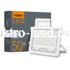 Светодиодный прожектор VIDEX F2e 50W 5000K 5000Lm белый (VL-F2e-505W)