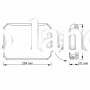 Светодиодный прожектор VIDEX F3 100W 5000K 220V черный (VLE-F3-1005B)