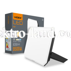Светодиодный прожектор VIDEX F3 100W 5000K 220V черный (VLE-F3-1005B)