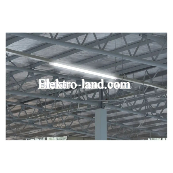 Линейный светодиодный LED светильник AVT 18W 600мм (120см) 6000К - IP20, тонкий, матовый рассеиватель