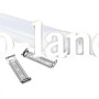 Линейный светодиодный (LED) светильник 20Вт 6200К - холодный свет 600mm (60см) - IP20 матовый