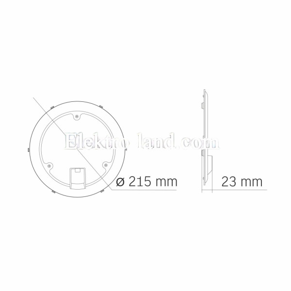 LED модуль для светильников 24W 4000K VIDEX VL-MLC-244