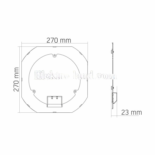 LED модуль для светильников 36W 4000K VIDEX VL-MLC-364