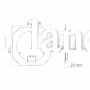 LED модуль для светильников 36W 4000K VIDEX VL-MLC-364
