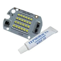 Матрица ремкомплект для LED прожекторов 220V 20W 6000К + термопаста у тюбика