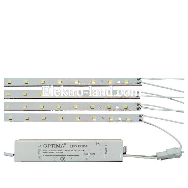 Ремкомплект для  LED панели 600*600 PRISMATIC 36Вт Optima