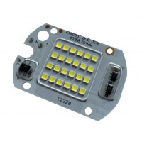 Светодиодная матрица для прожекторов 30W, 6000K (IC драйвер) 220V