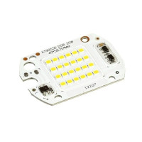 Светодиодная матрица для прожекторов 20W, 6000K (IC драйвер) 220V