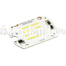 Светодиодная матрица для прожекторов 20W, 6000K (IC драйвер) 220V