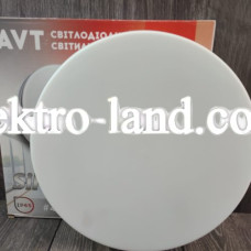 Светильник LED накладной  Silver 48W IP65 4800Lm AVT светодиодный круглый 5000K
