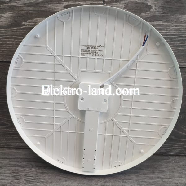 LED светильник  накладной  Biom BYR-02-48-5 48Вт круглый с декором "звездное небо" 5000К