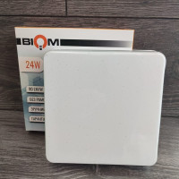 Светильник светодиодный накладной  Biom BYS-02-24-5 24Вт квадрат с декором "звездное небо" 5000К