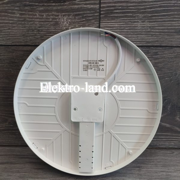 LED светильник  накладной  Biom BYR-02-36-5 36Вт круглый с декором "звездное небо" 5000К