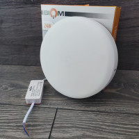 Светильник светодиодный  накладной Biom HB-R24W-5 24w круглый 5000К
