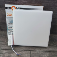 Светильник светодиодный  накладной Biom HB-S36W-5 36w квадрат 5000К
