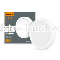 LED светильник накладной круглый VL-DLRS-125 12W 5000K 220V белый