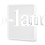 LED Светильник накладной квадрат VIDEX 24W VL-DLSS-245 5000K белый