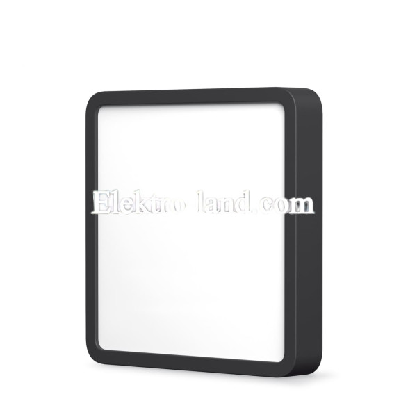 LED Светильник накладной квадрат VIDEX 18W VL-DLSS-185B 5000K черный
