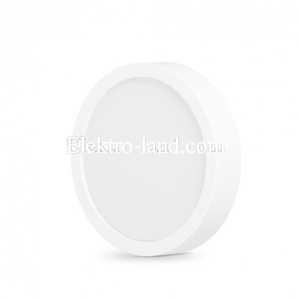 LED светильник накладной круглый VL-DLRS-125 12W 5000K 220V белый