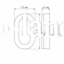 Светодиодный светильник ART IP65 овальный VIDEX 11W 5000K влагозащищенный VL-BHFO-115 белый