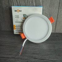 Светильник светодиодный Biom СL-R6W-5/2 NEW 6Вт круглый 5000К